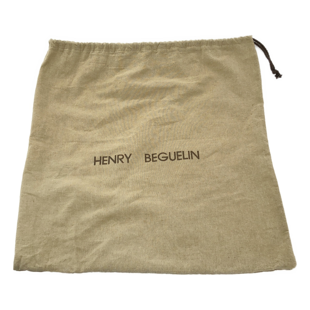 HENRY BEGUELIN / エンリーベグリン | オミノ刺しゅう レザーバッグ | ベージュ/ブラウン | レディース