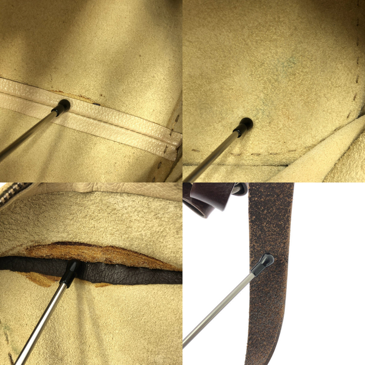 HENRY BEGUELIN | Omino刺繡皮包 | 米色/棕色 | 女款