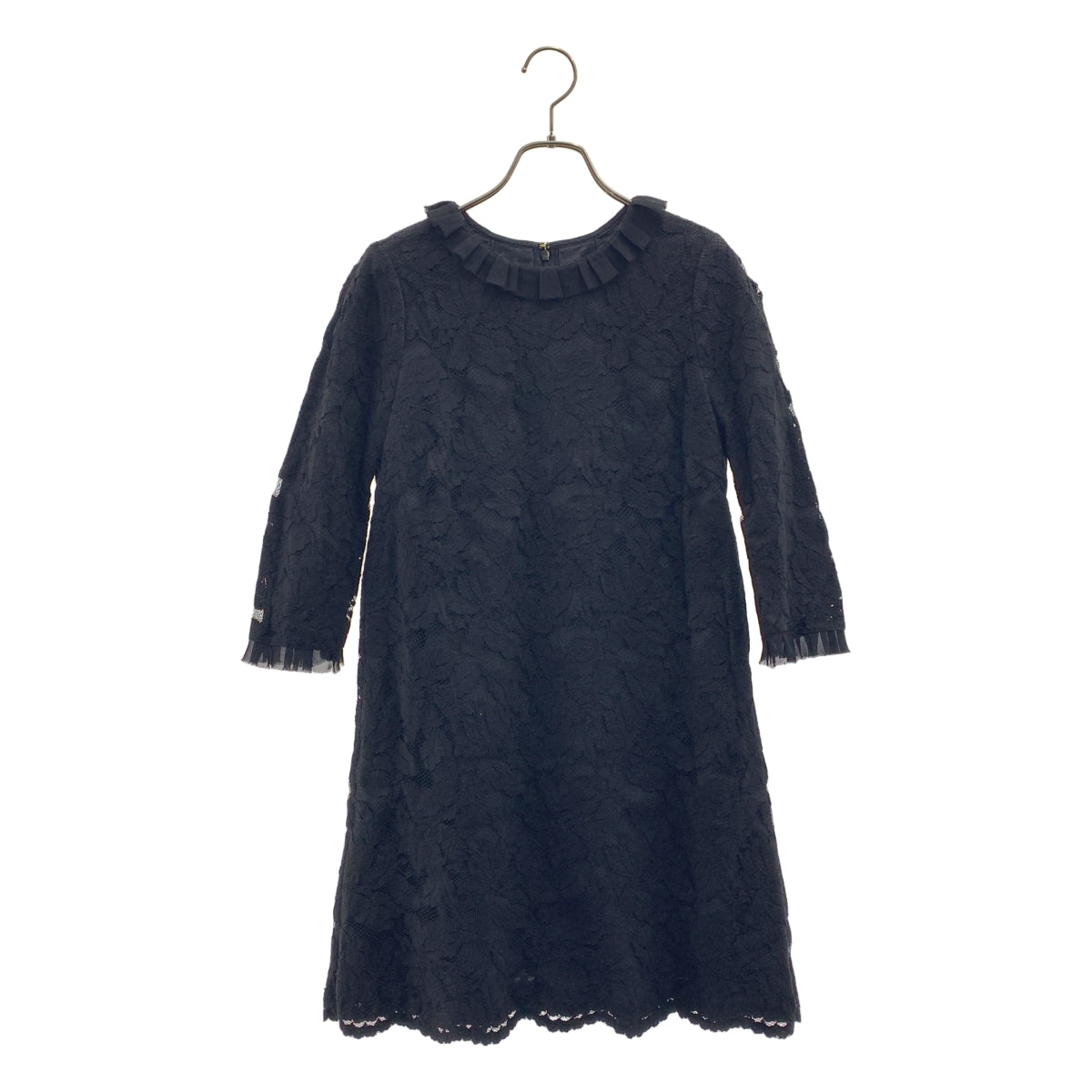 MUVEIL / ミュベール | レース フリル装飾 ワンピース | 36 | レディース