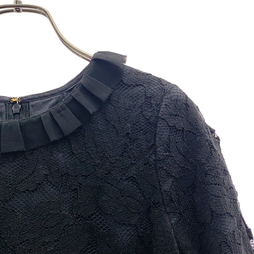 MUVEIL / ミュベール | レース フリル装飾 ワンピース | 36 | レディース