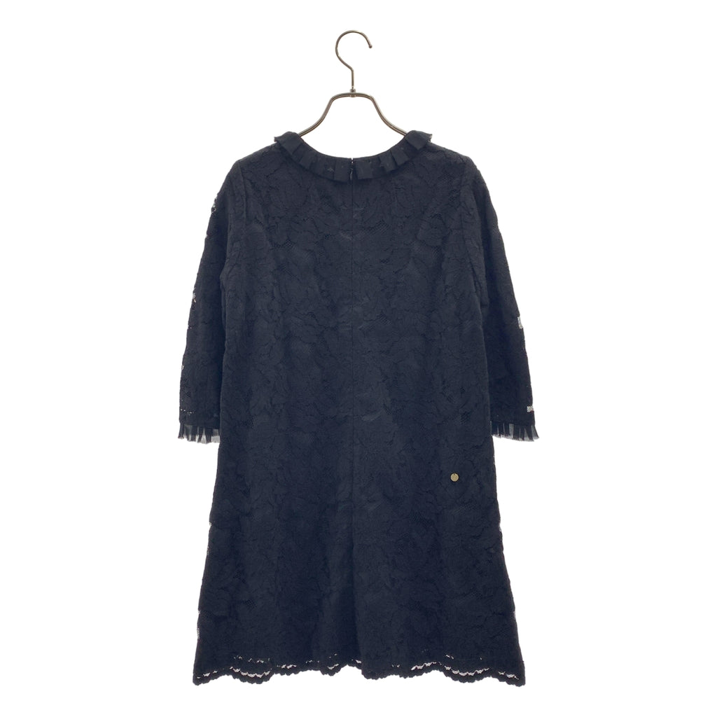 MUVEIL / ミュベール | レース フリル装飾 ワンピース | 36 | レディース