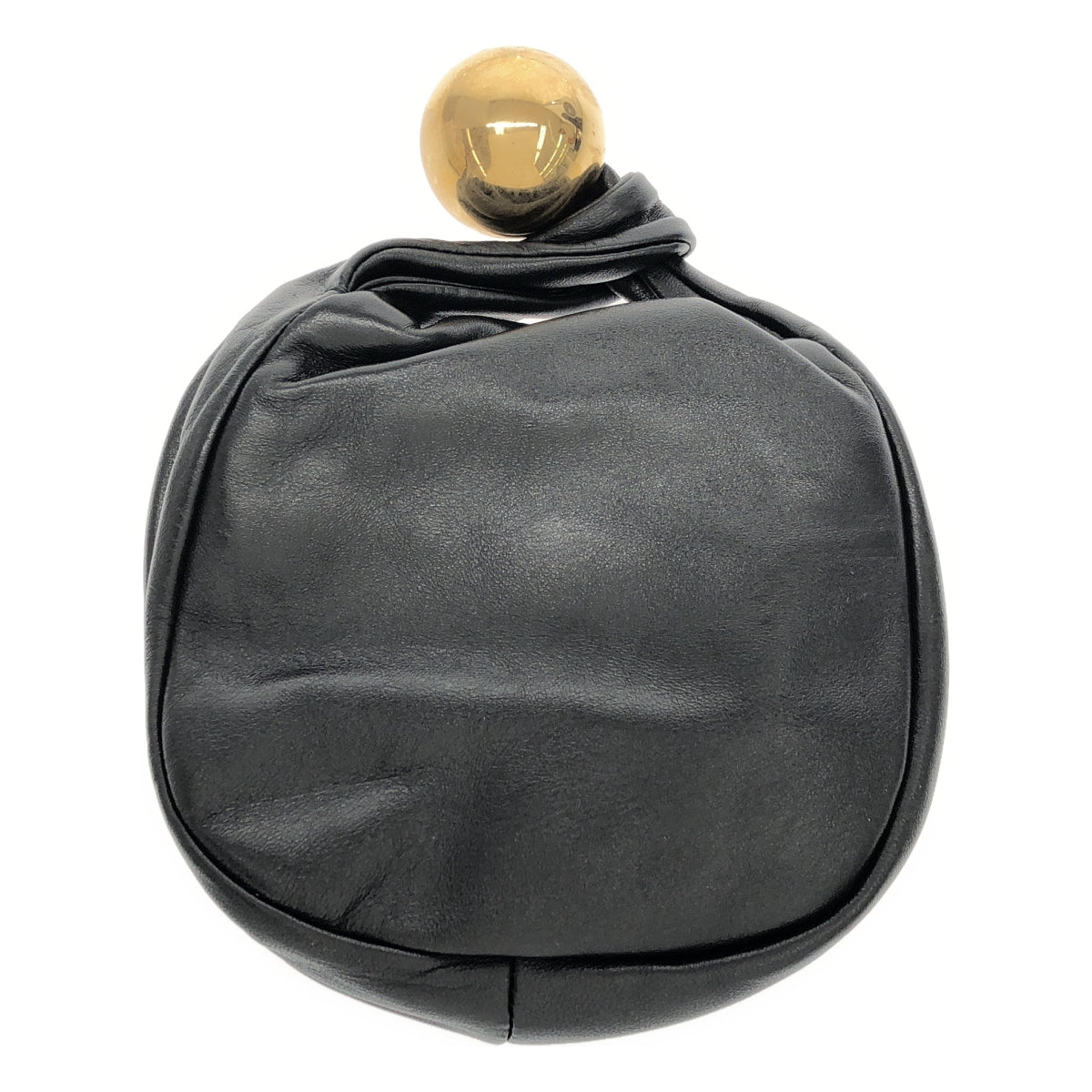 吉爾桑達 | SPHERE POUCH SM 手提包 |黑色/金色 |女性的