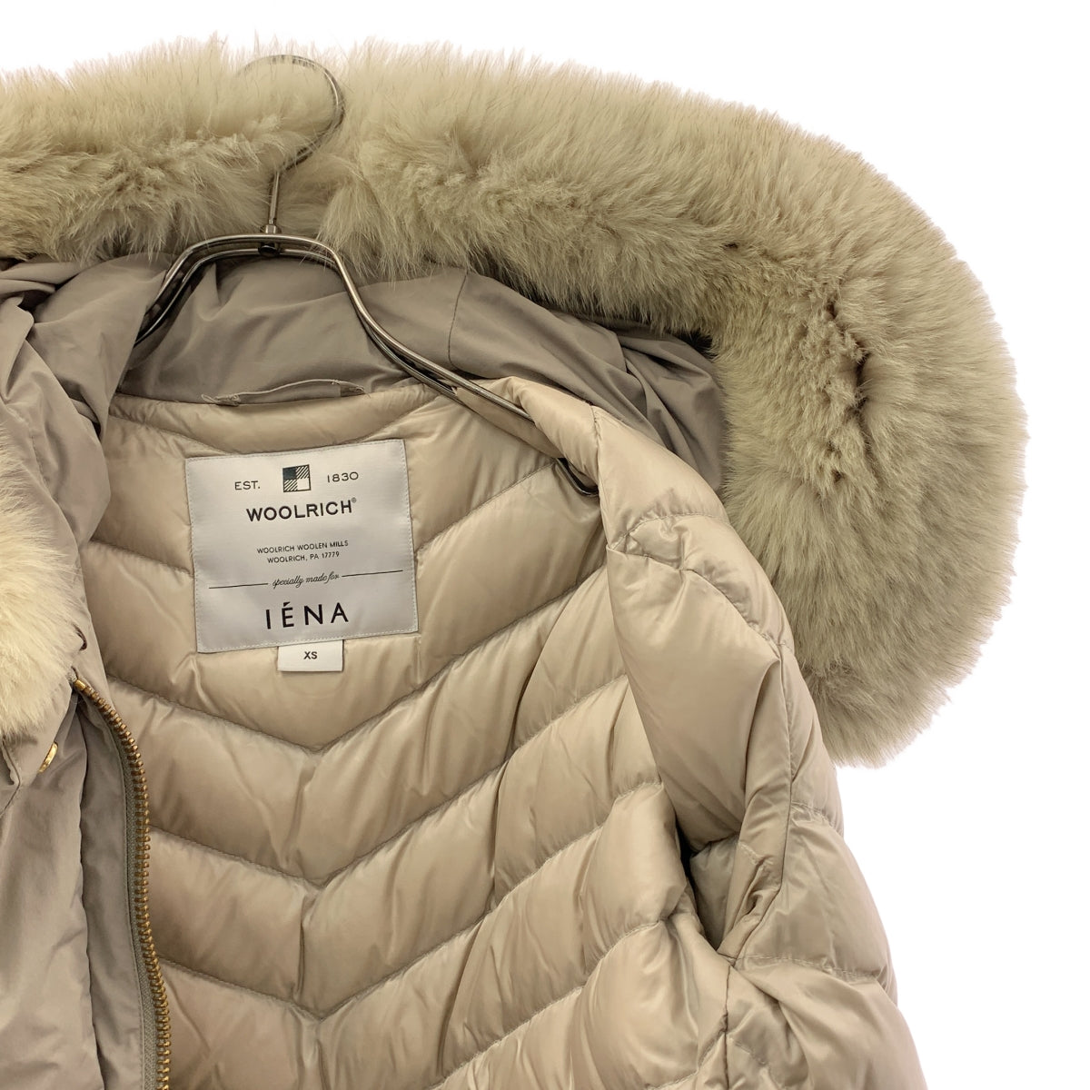 IENA / イエナ | × WOOLRICH / BOW BRIDGE ダウンコート | XS | レディース