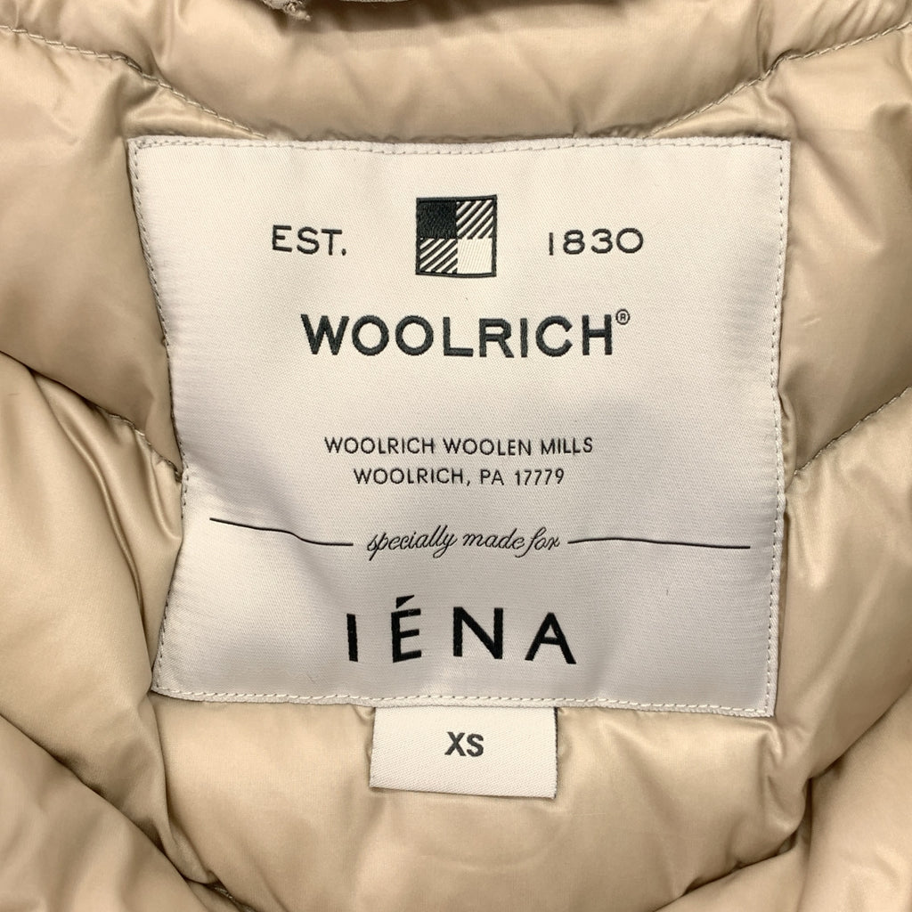 IENA / 예나 | × WOOLRICH / BOW BRIDGE 다운 코트 | XS | 여성