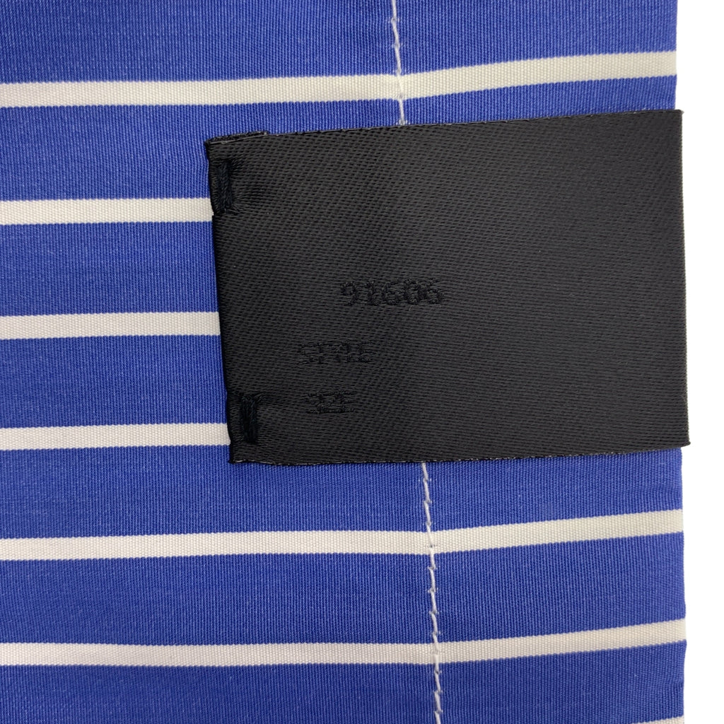 N.HOOLYWOOD / 엔 할리우드 | × THOMAS MASON / 토마스 메이슨 Compile Line / 컴파일 라인 스트라이프 오버 실루엣 셔츠 | 40 | 남성