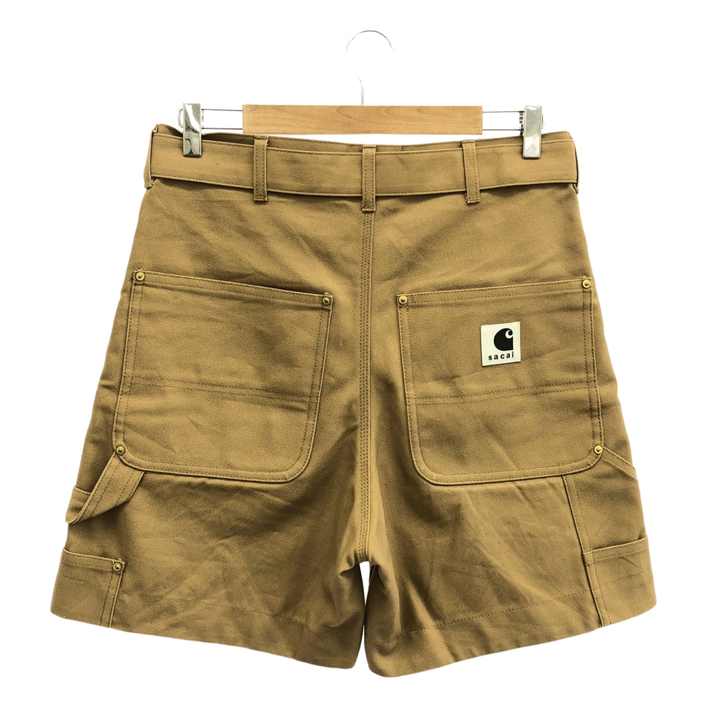 sacai / サカイ | 2024SS | ×CARHARTT WIP カーハート /Duck Shorts ダブルニー ダック ショートパンツ | 1 | ブラウン | メンズ