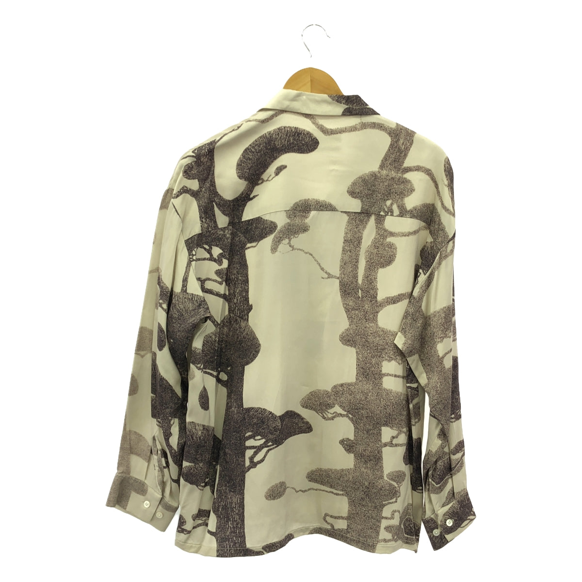 P-ROOM THE WORLD | All-over print rayon open collar shirt | M | Men's