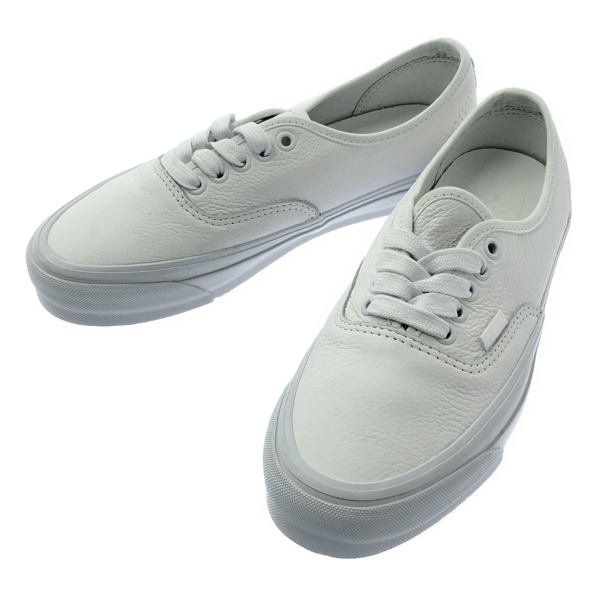 【新品】  VANS / バンズ | 2024SS | AUTHENTIC REISSUE 44 WHITE LEATHER PACK オーセンティック リイシュー レザー ローカットスニーカー | 24.5 | ホワイト | メンズ