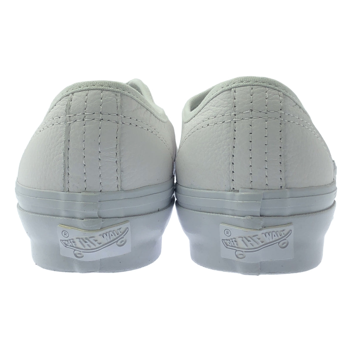 【新品】  VANS / バンズ | 2024SS | AUTHENTIC REISSUE 44 WHITE LEATHER PACK オーセンティック リイシュー レザー ローカットスニーカー | 24.5 | ホワイト | メンズ