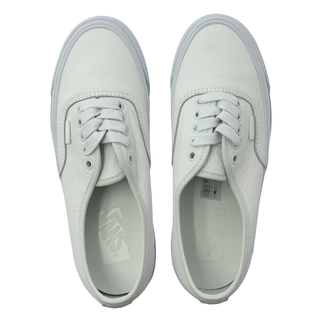 【新品】  VANS / バンズ | 2024SS | AUTHENTIC REISSUE 44 WHITE LEATHER PACK オーセンティック リイシュー レザー ローカットスニーカー | 24.5 | ホワイト | メンズ