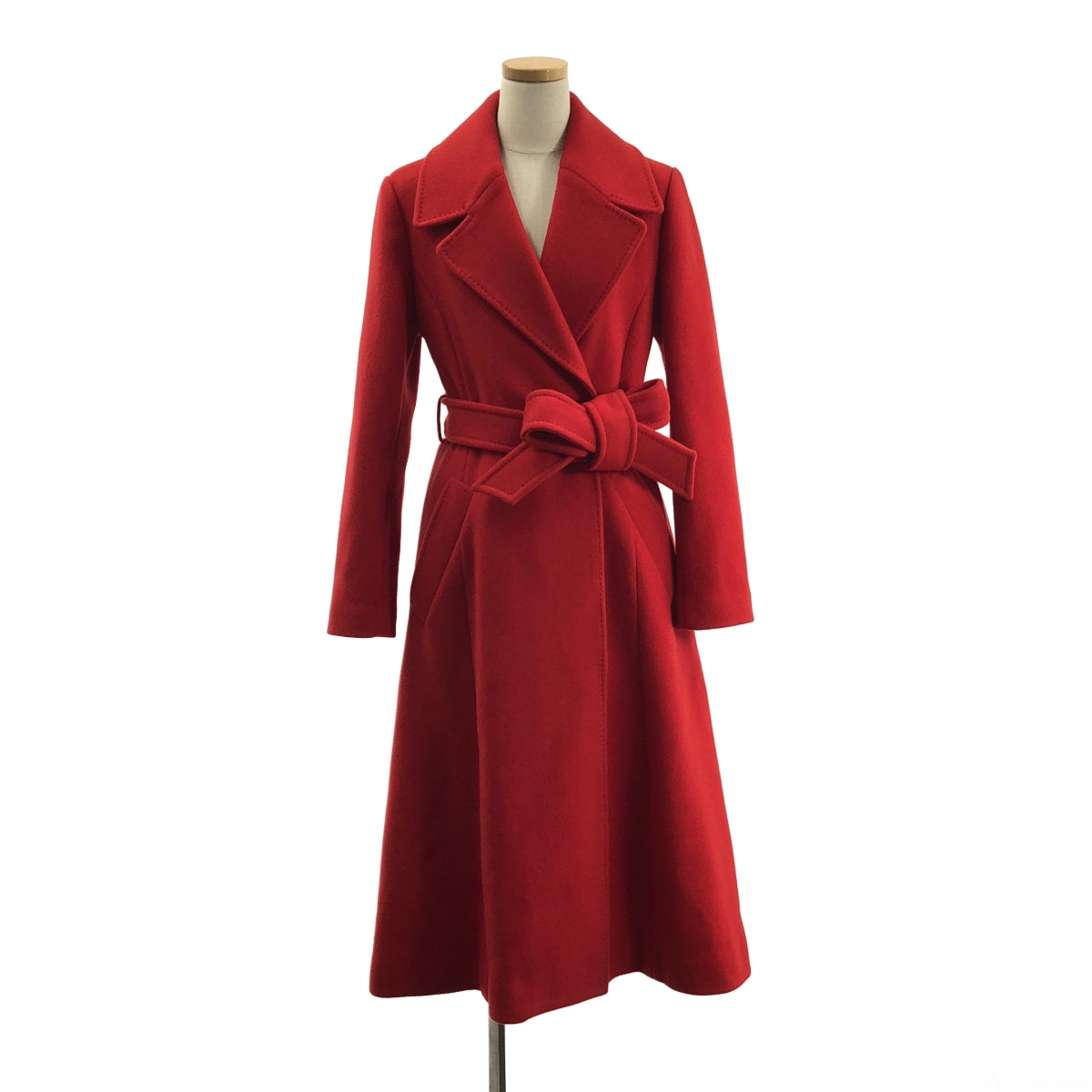 ESTNATION / エストネーション | ベルテッドドレスコート / 総裏地 | 38 | レディース