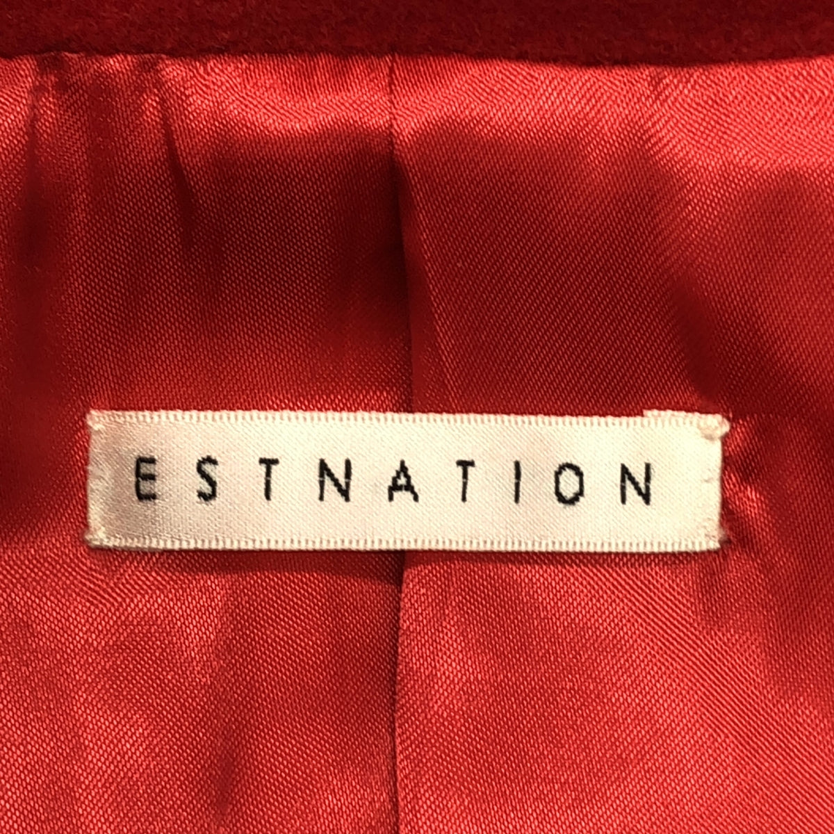 ESTNATION / エストネーション | ベルテッドドレスコート / 総裏地 | 38 | レディース