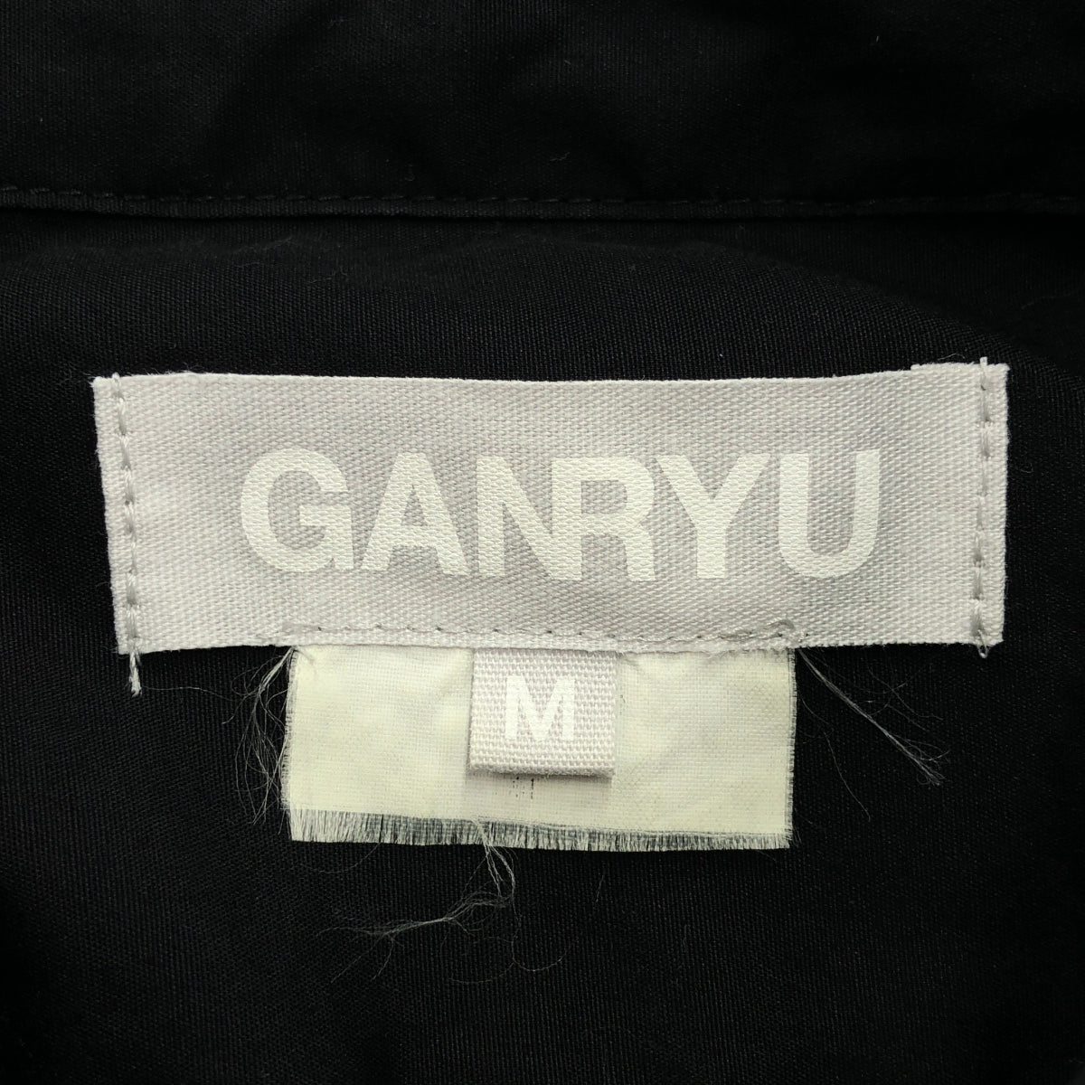 GANRYU | 2016 秋冬 | 棉質羈絆襯衫 | M碼 | 男款