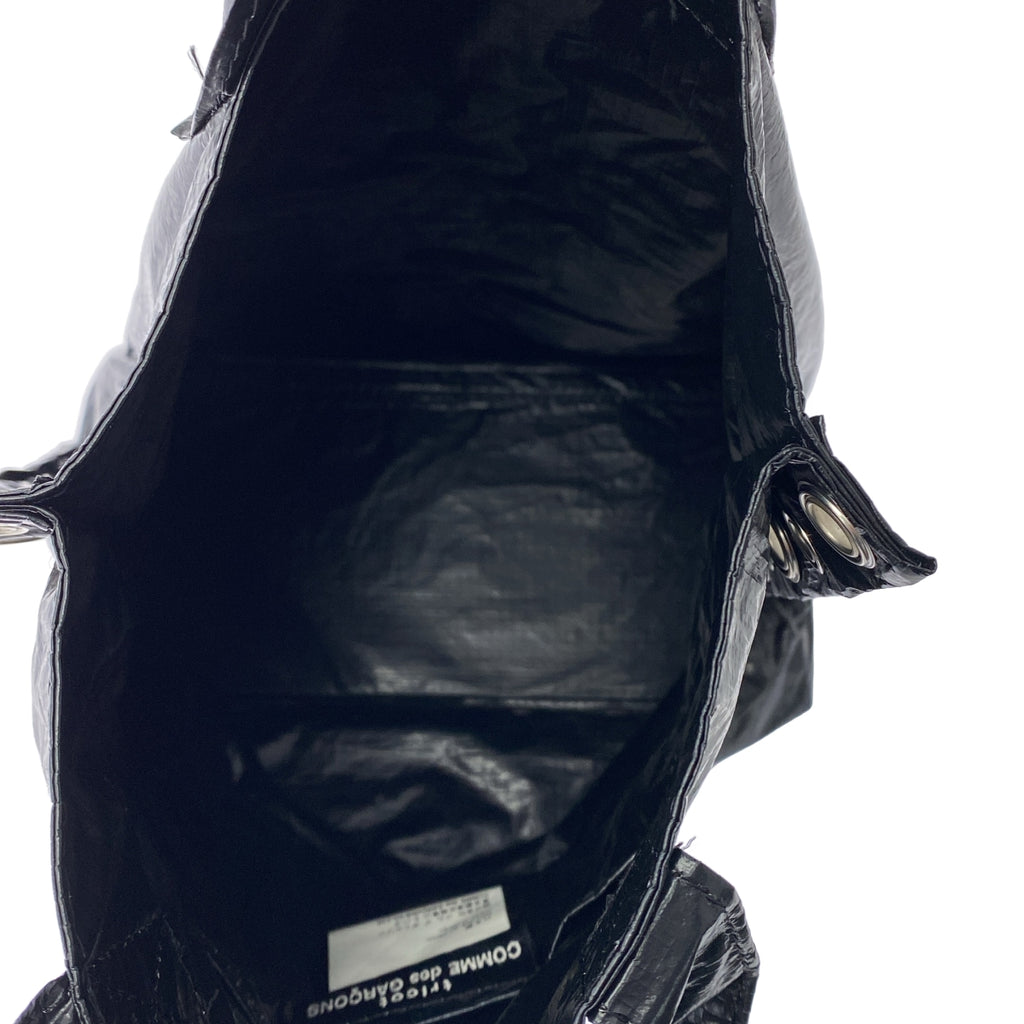 COMME des GARÇONS | 經編布料聚乙烯沖孔手提袋|