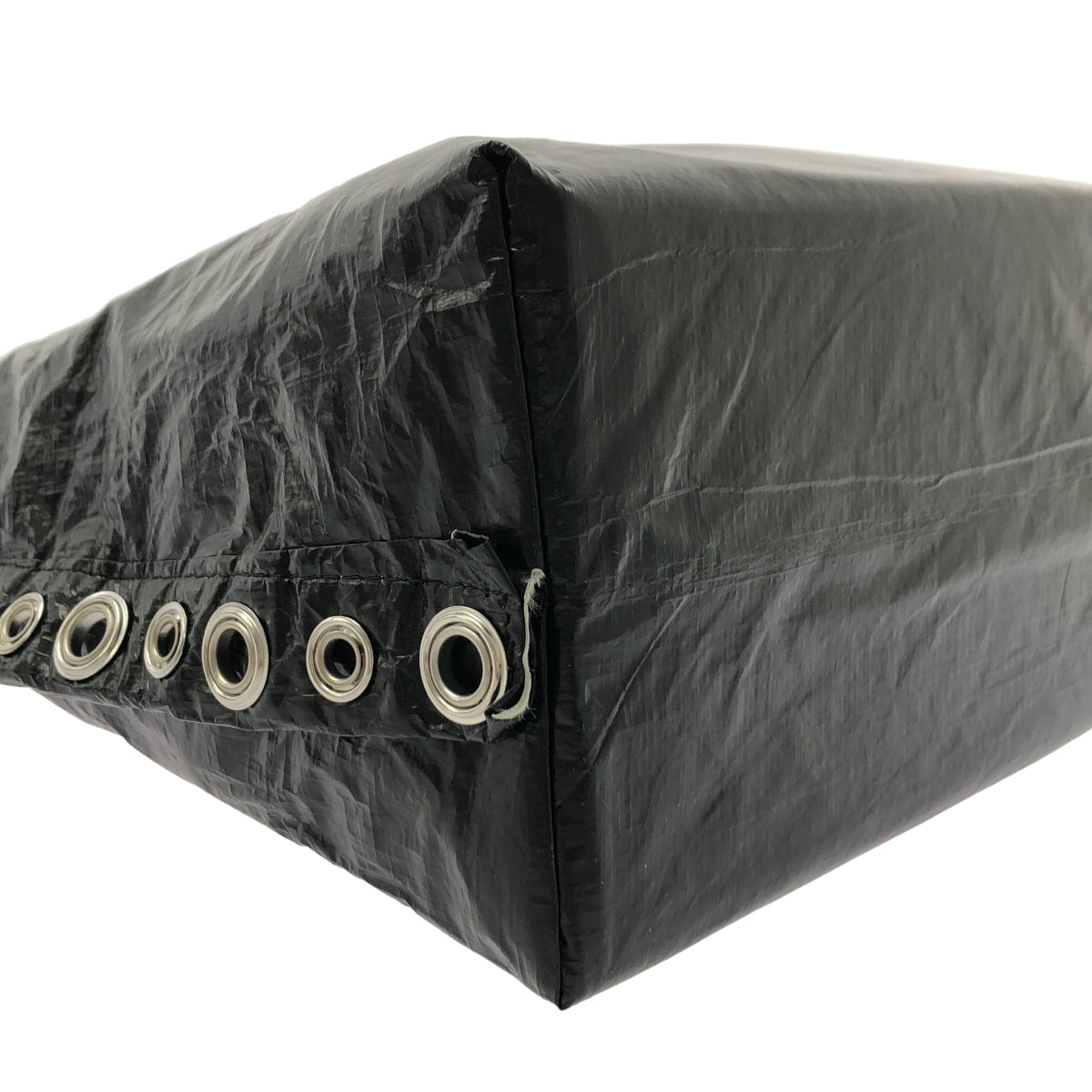 COMME des GARÇONS | 經編布料聚乙烯沖孔手提袋|