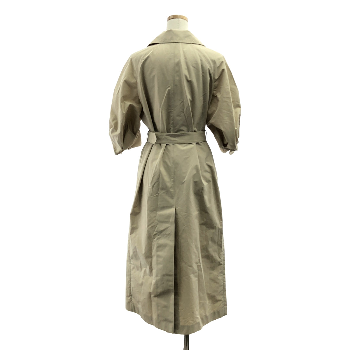 PRADA / 프라다 | 퍼프 슬리브 트렌치 코트 | 38 | 베이지 | 여성