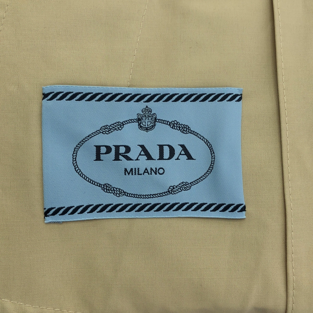 PRADA / 프라다 | 퍼프 슬리브 트렌치 코트 | 38 | 베이지 | 여성