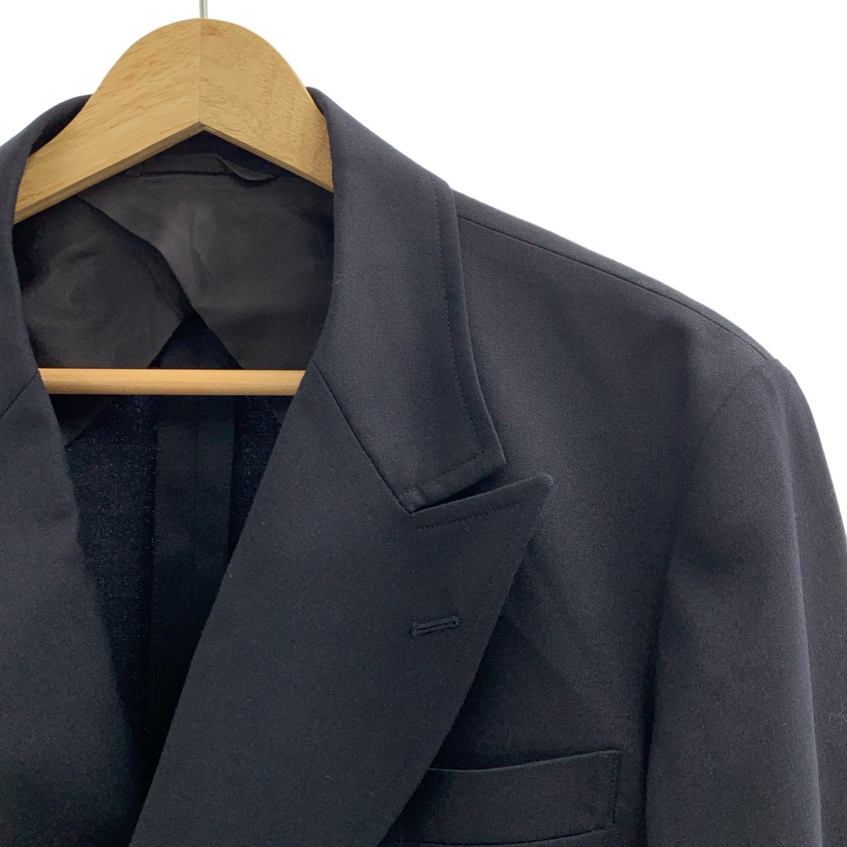 L'ECHOPPE LE / 엘이 | 2023SS | 셋업 WOOL DOUBLE JACKET 더블 브레스트 재킷 / 2TUCK WOOL PANTS 탁 와이드 팬츠 | 2 | 맨즈