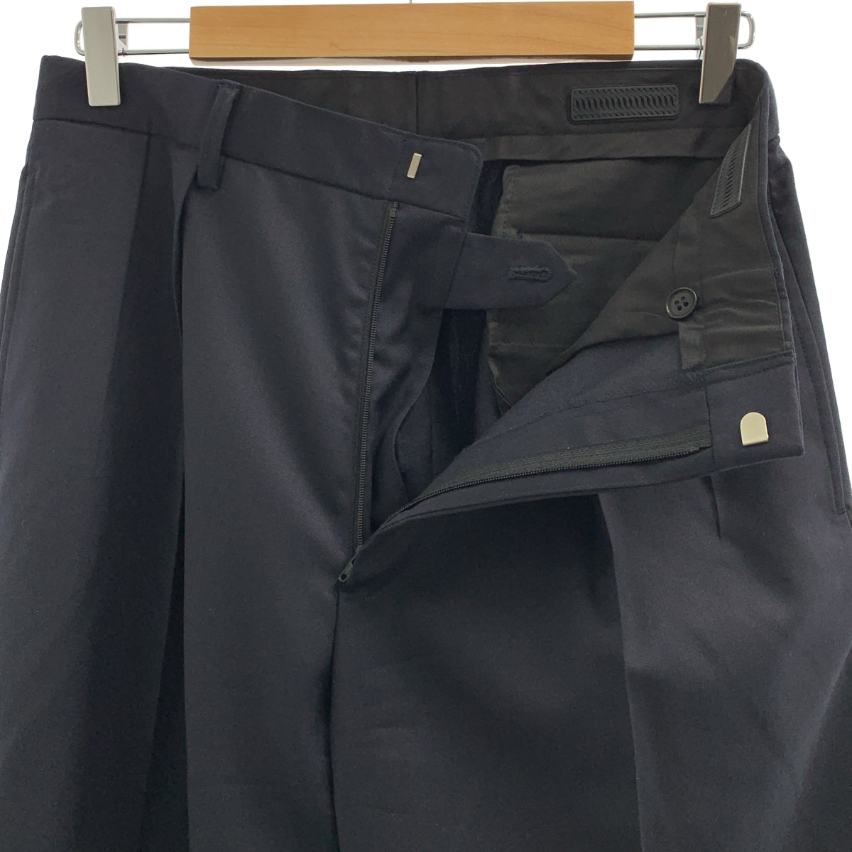 L'ECHOPPE LE / 엘이 | 2023SS | 셋업 WOOL DOUBLE JACKET 더블 브레스트 재킷 / 2TUCK WOOL PANTS 탁 와이드 팬츠 | 2 | 맨즈