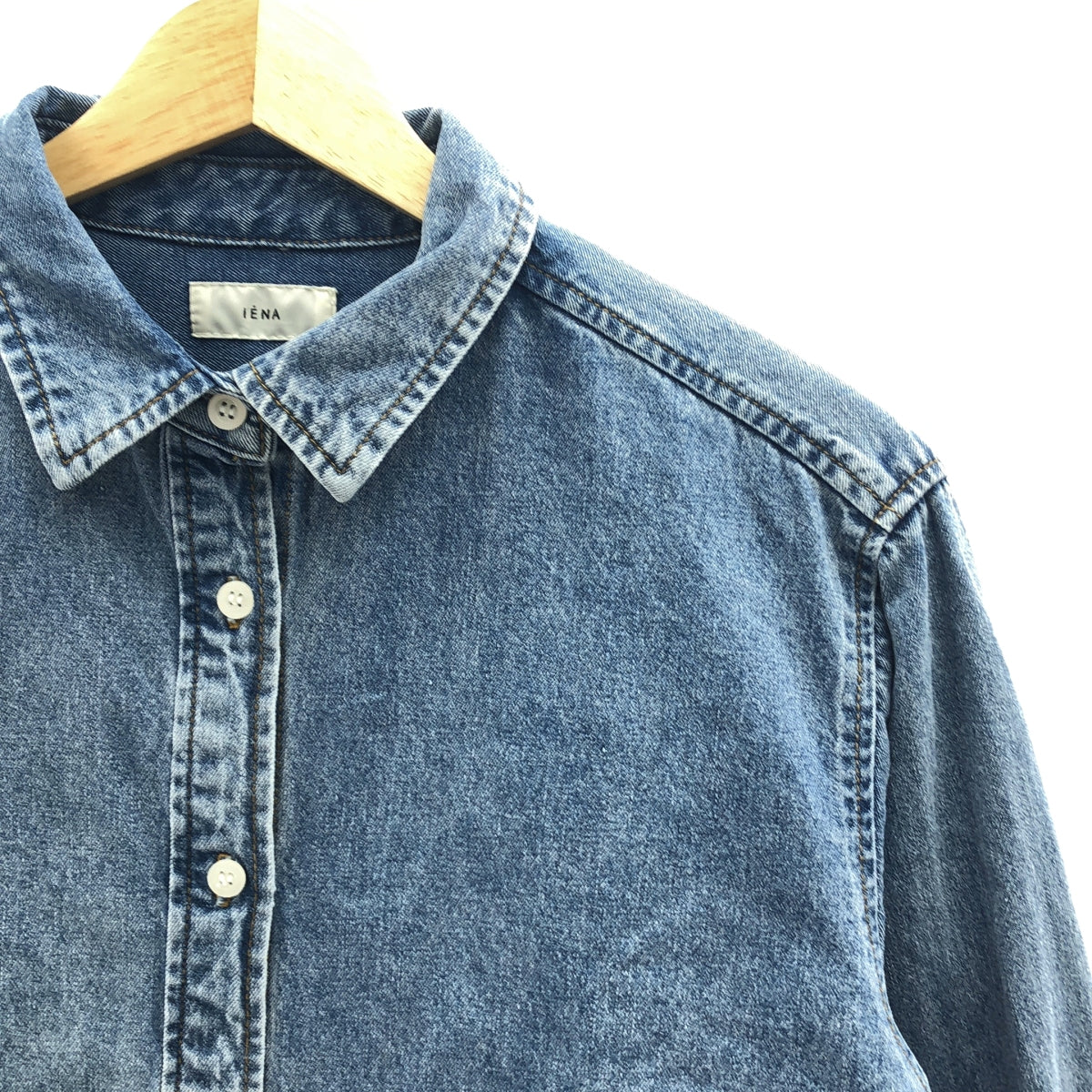 IENA / 예나 | 데님 BASIC 셔츠 | 38 |