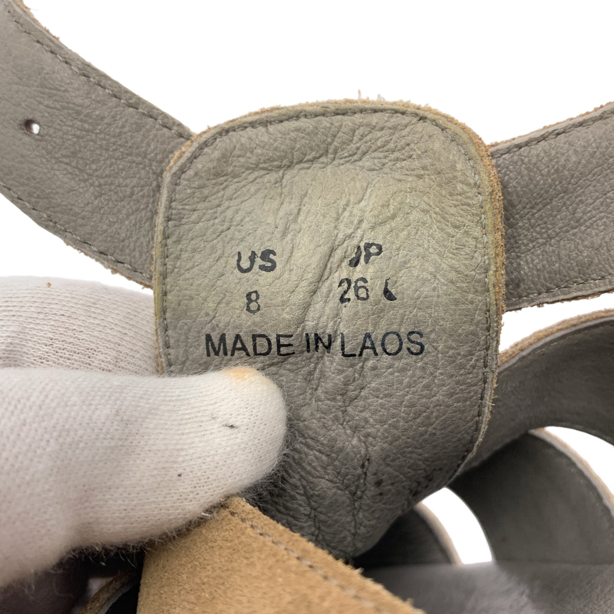 BEAUTY&YOUTH / ビューティーアンドユース | スエード グルカサンダル シューズ | 26 | ベージュ | メンズ