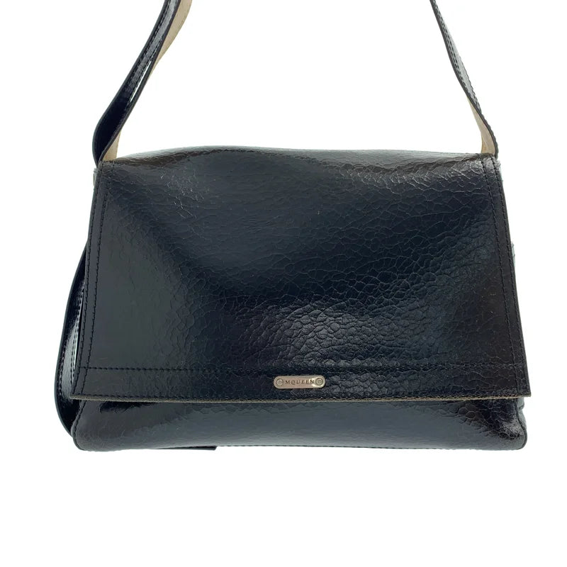 ALEXANDER MCQUEEN / アレキサンダーマックイーン | Leather The Slouch Crossbody ブロークン レザー ワンショルダーバッグ |