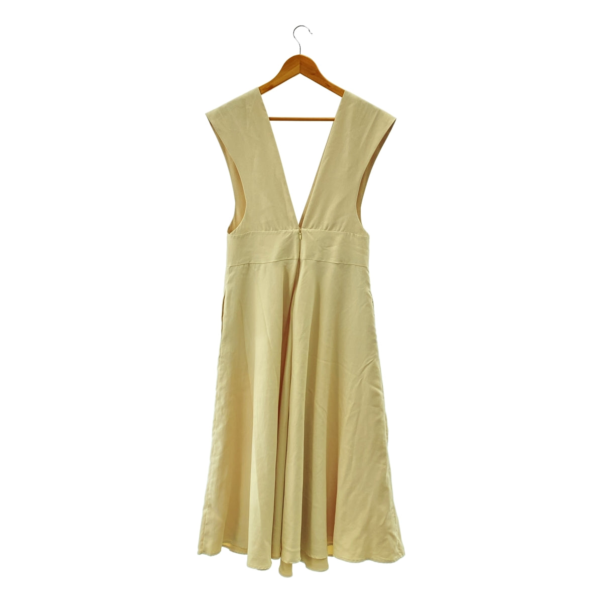 MACHATT / マチャット | ダブルポケット バックジップ ワンピース / 裏地付き | F | レディース