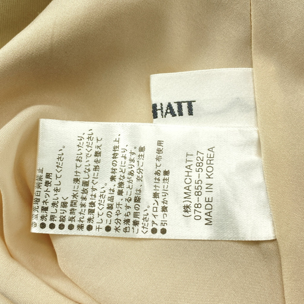 MACHATT / 마챗 | 더블 포켓 백 Zip 원피스 / 안감 포함 | F | 여성