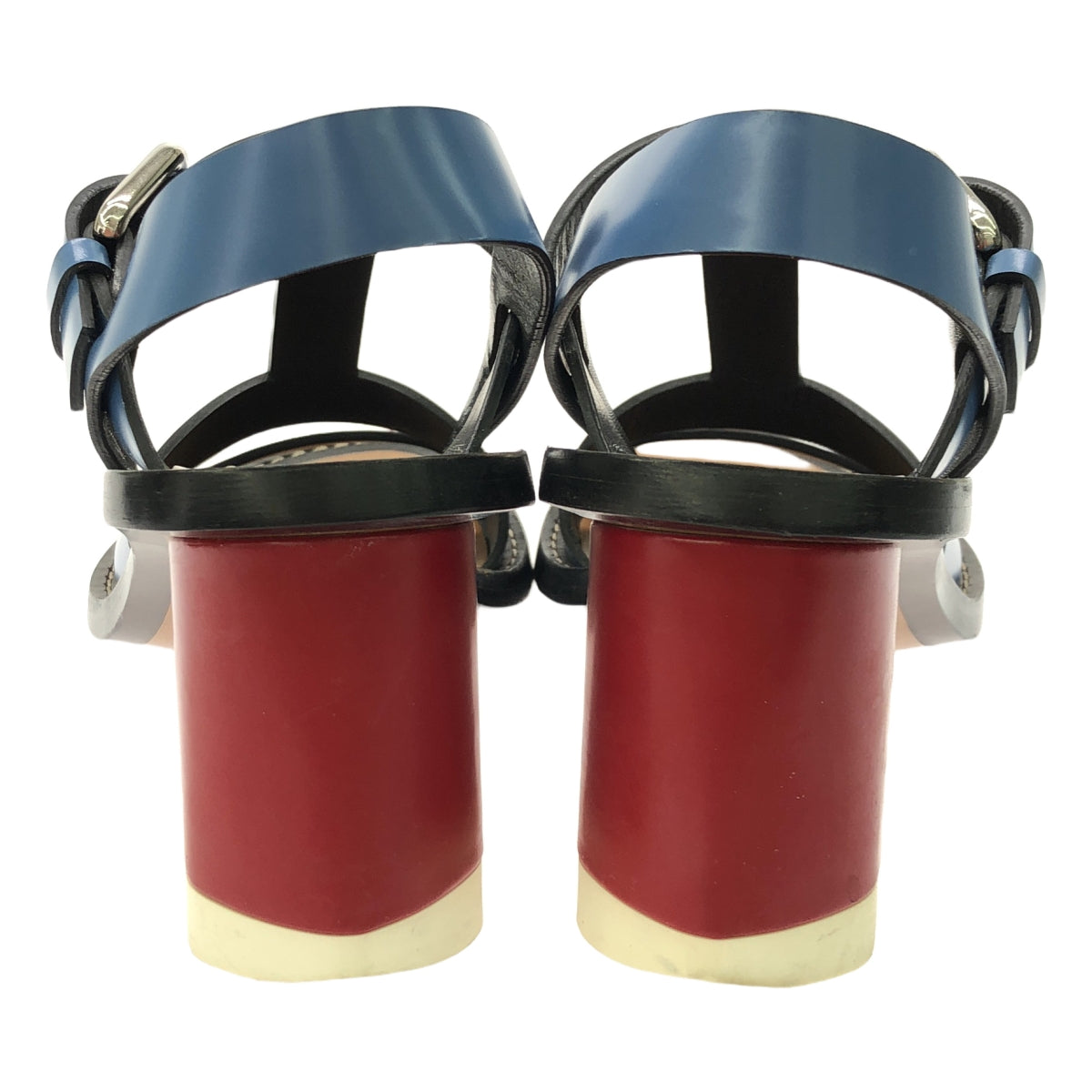 JIL SANDER / 질산더 | 스트랩 힐 샌들 | 36 | 멀티 컬러 | 여성