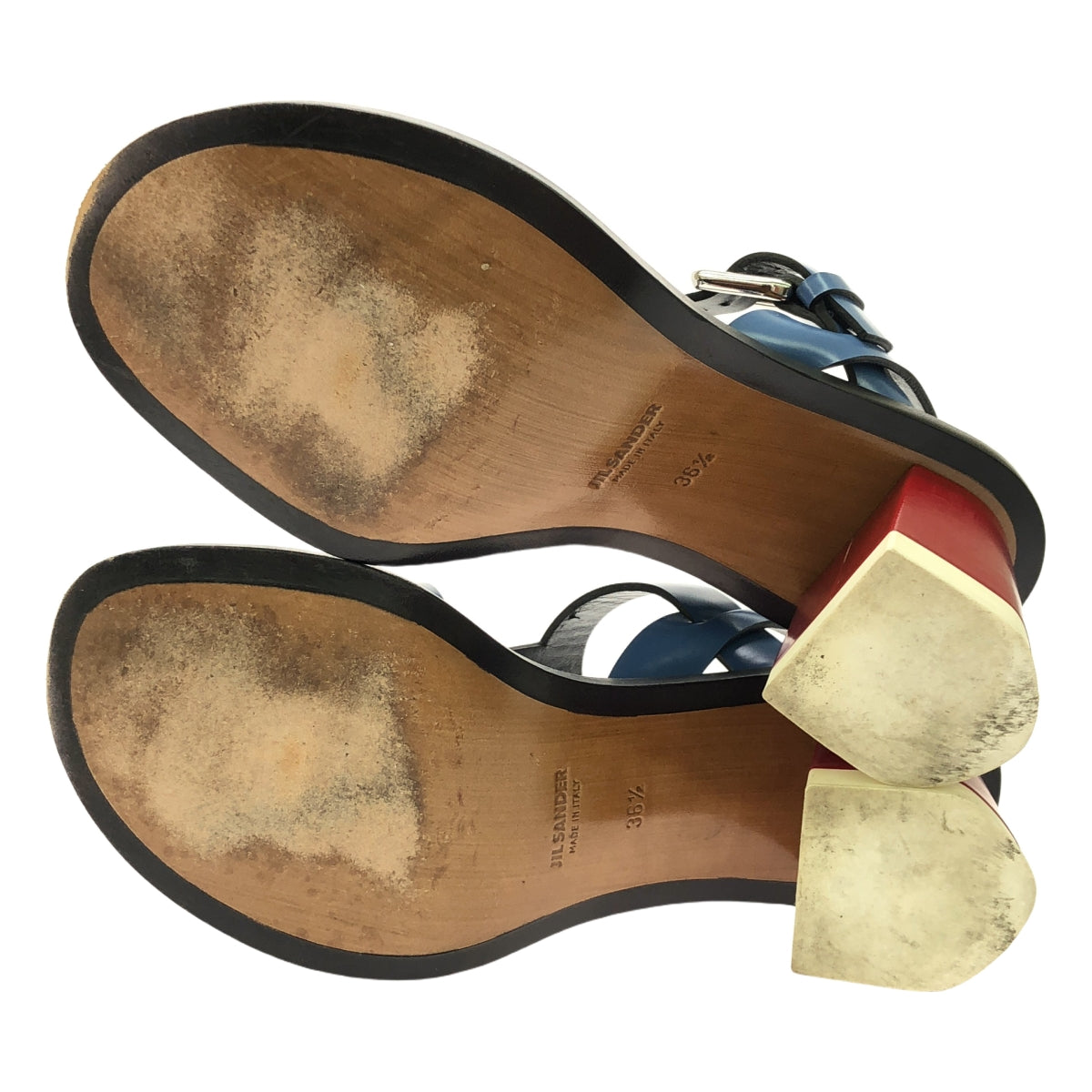 JIL SANDER / 질산더 | 스트랩 힐 샌들 | 36 | 멀티 컬러 | 여성