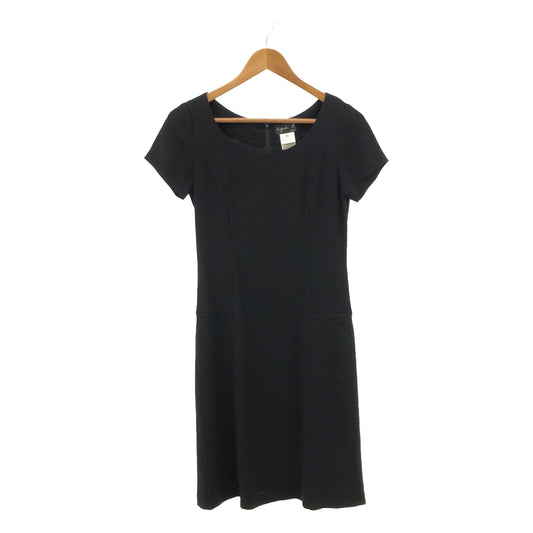 Agnes b. | Side pleats short sleeve dress | 36 | Black | Women's