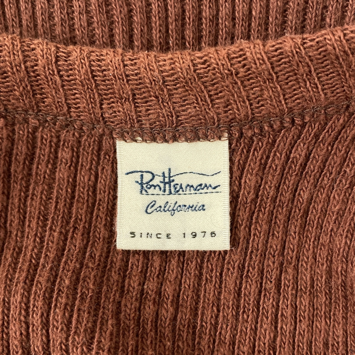 Ron Herman / 론허만 | 레이어드 리브 민소매 원피스 | XS |