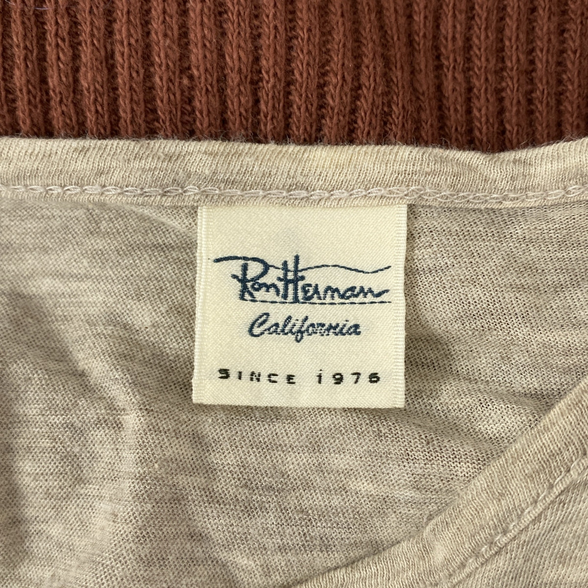 Ron Herman / ロンハーマン | レイヤード リブ ノースリーブ ワンピース | XS | レディース