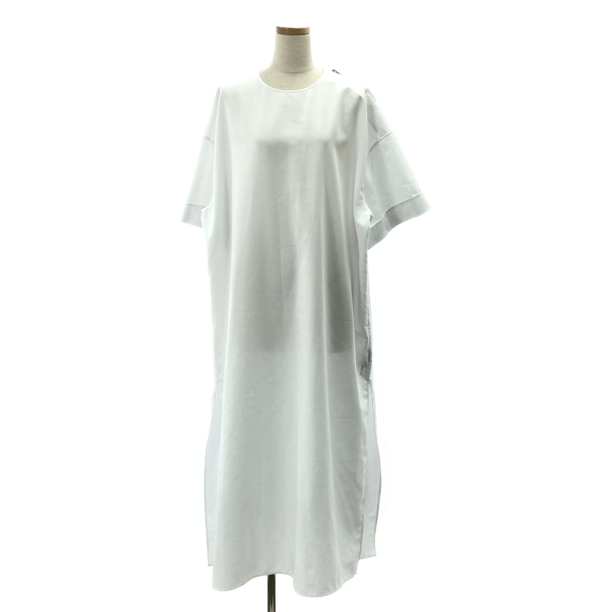 THE RERACS / 자릴락스 | 2024SS | 사이드 슬릿 풀오버 원피스 | 38 | 화이트 | 여성