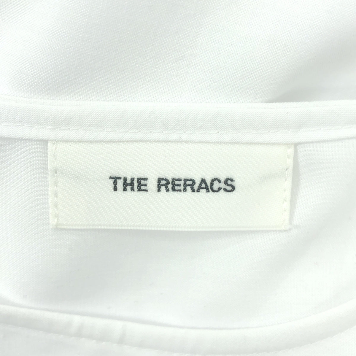 THE RERACS / ザリラクス | 2024SS | サイドスリット プルオーバーワンピース | 38 | ホワイト | レディース