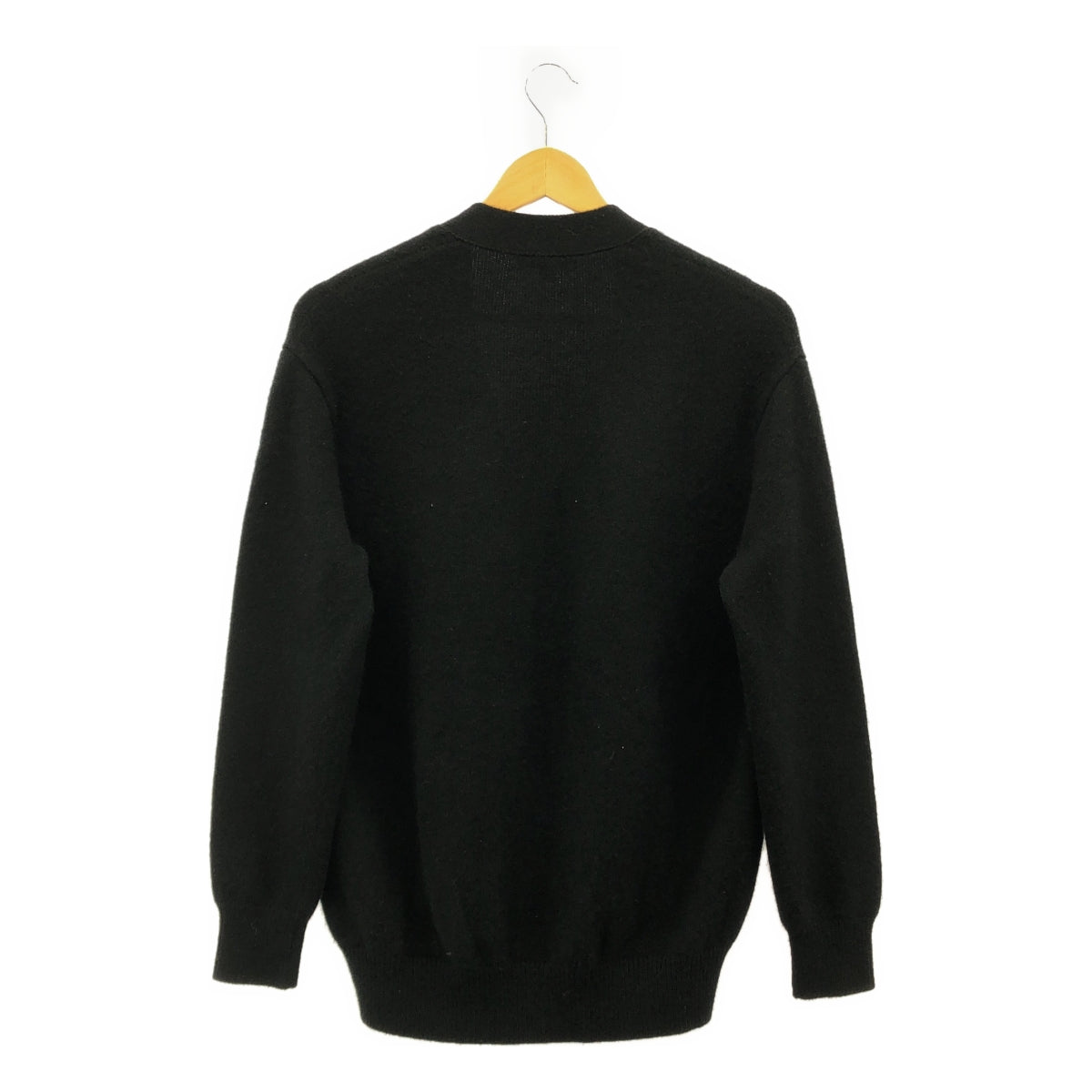 Drawer | 7G Cashmere V-neck Cardigan | 1 | Black | Women's