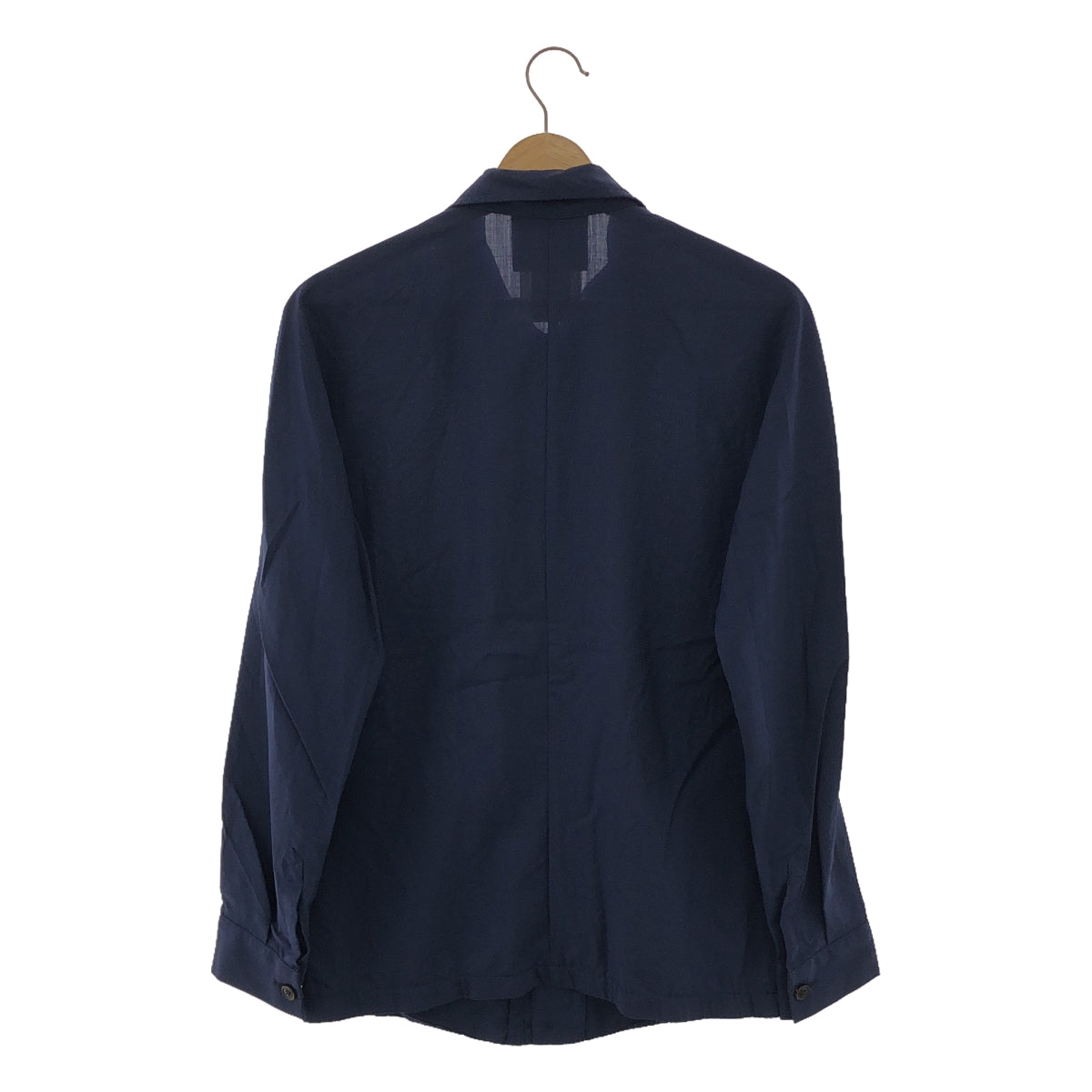 STEPHAN SCHNEIDER / Stephan Schneider | Wool fly front regular collar shirt | 4 | Men's