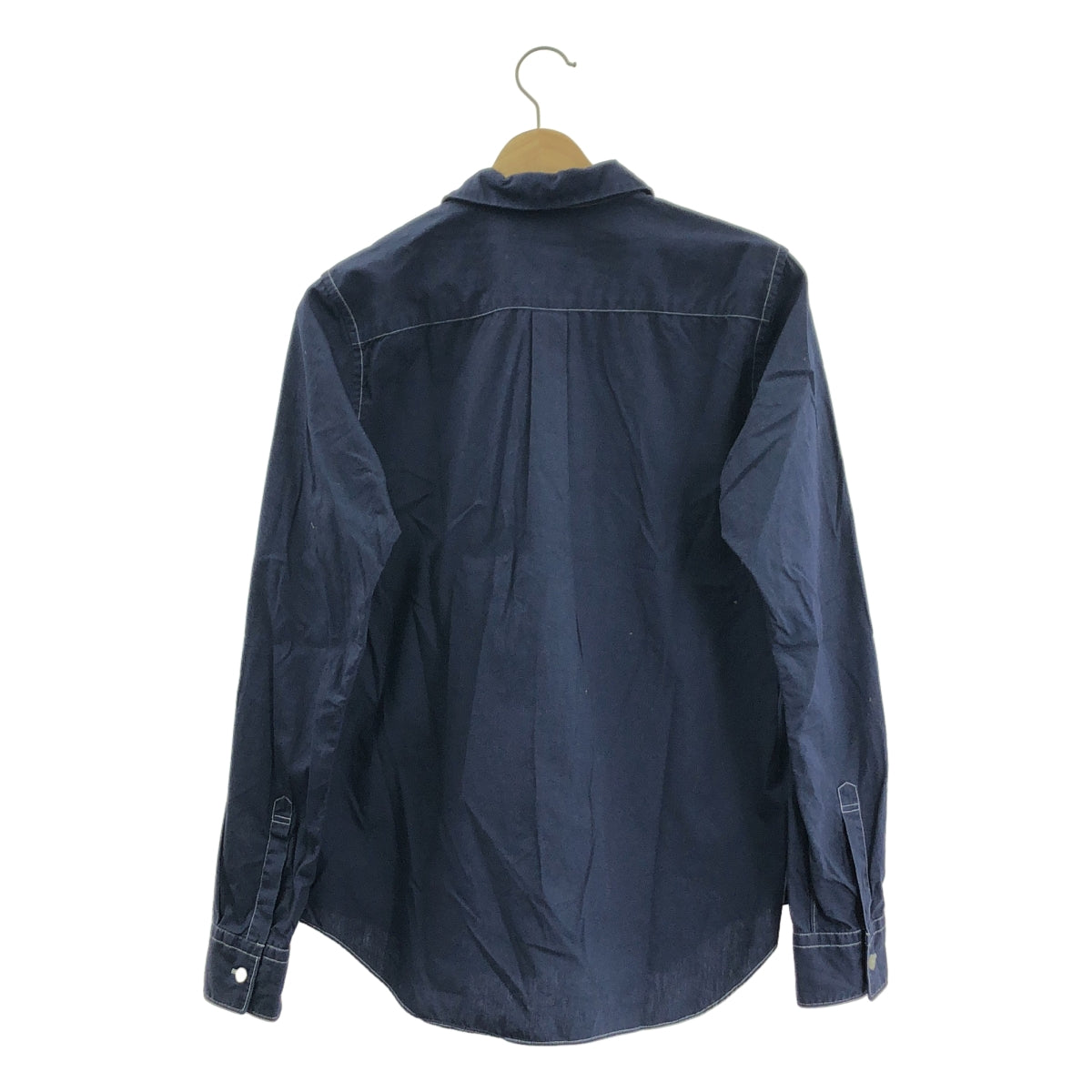 BLACK COMME des GARCONS / 블랙콤 데 걸슨 | 2012SS | 코튼 프릴 라운드 컬러 셔츠 | M | 여성