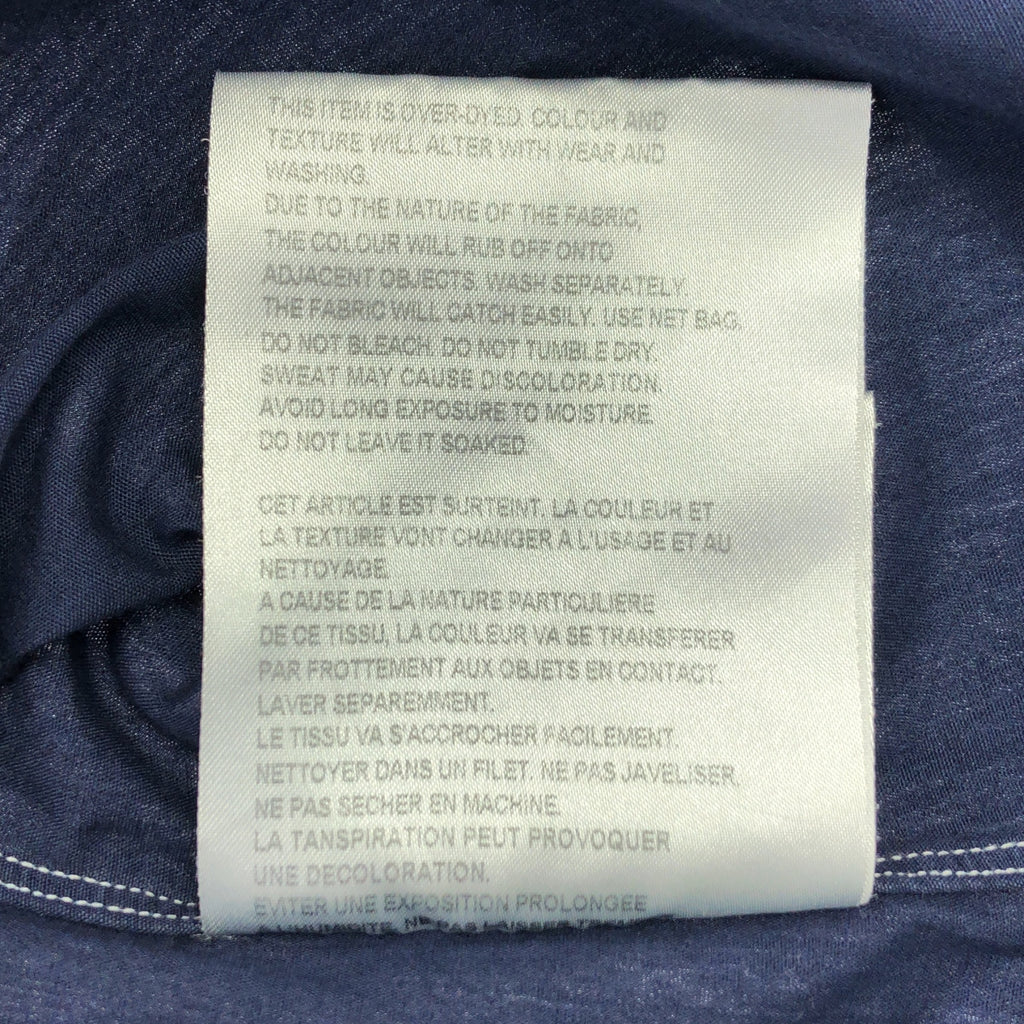 BLACK COMME des GARCONS / 블랙콤 데 걸슨 | 2012SS | 코튼 프릴 라운드 컬러 셔츠 | M | 여성