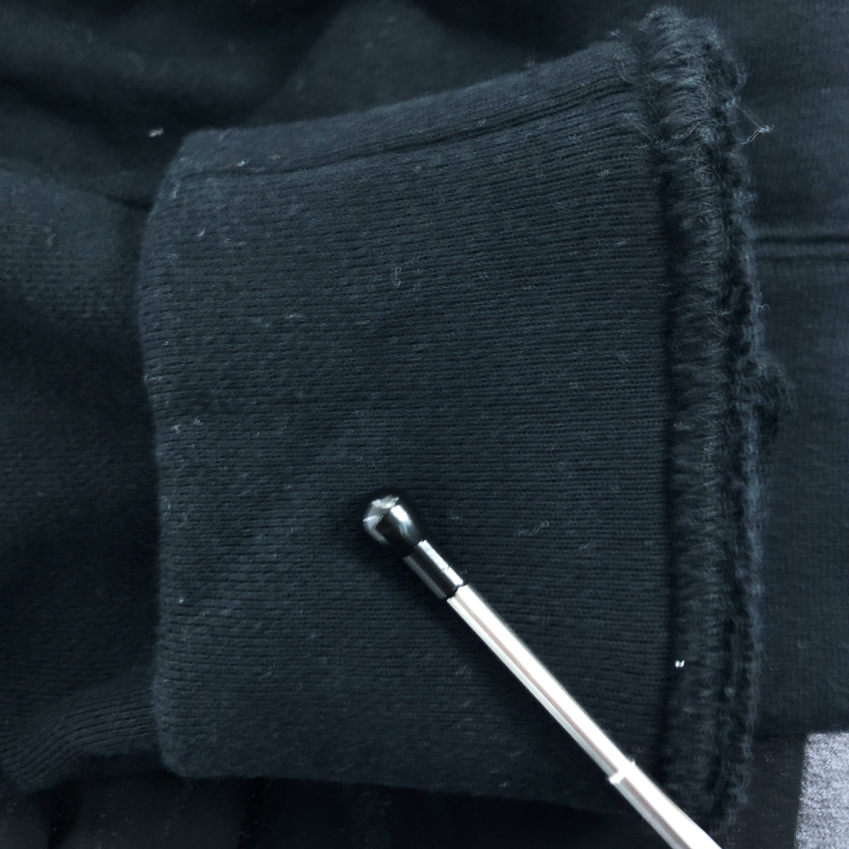 BLACK COMME des GARCONS / ブラックコムデギャルソン | 2022SS | ドッキング パーカー シースルーワンピ－ス | S | ブラック | レディース