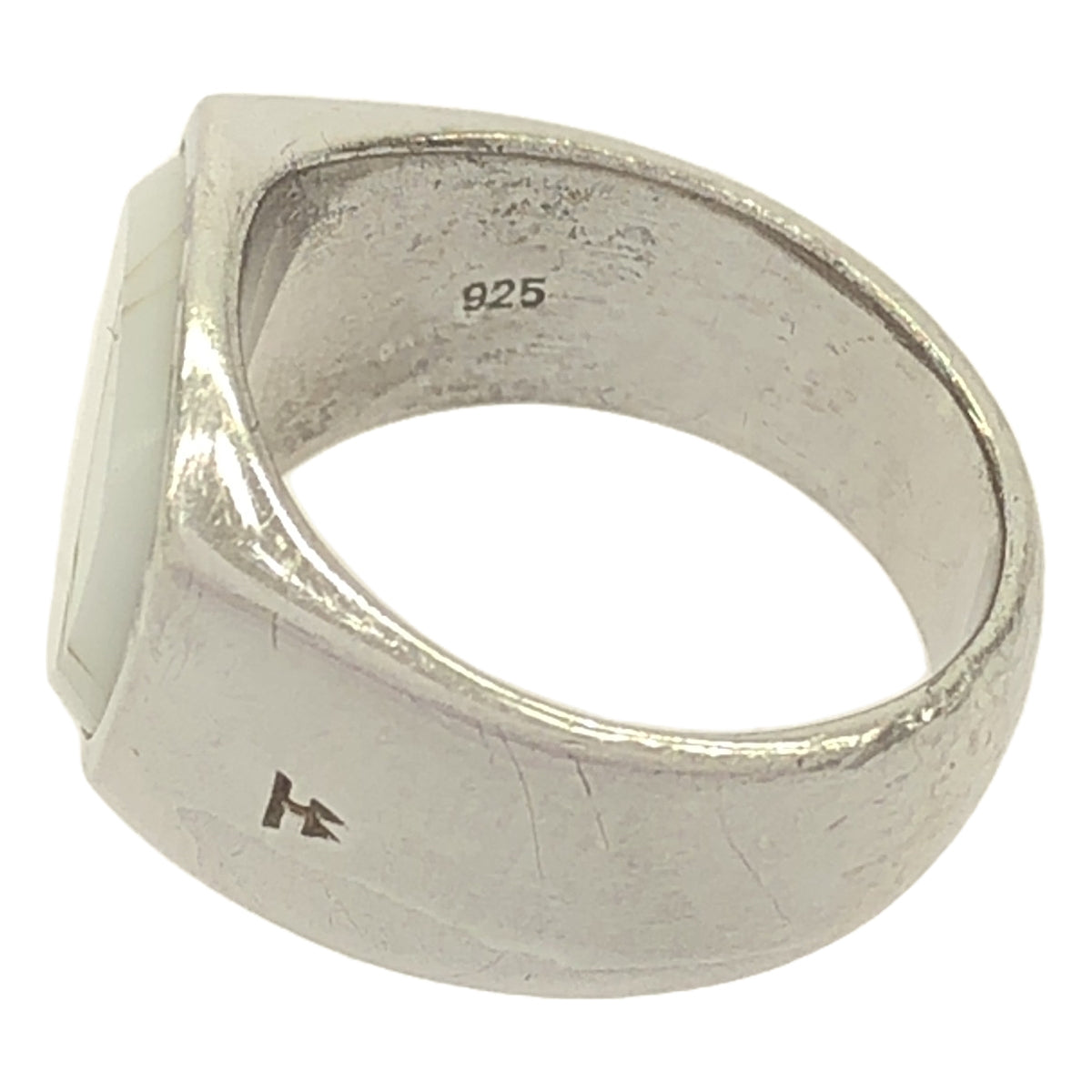 TOM WOOD  / トムウッド | Shield シールド リング | ホワイト | レディース