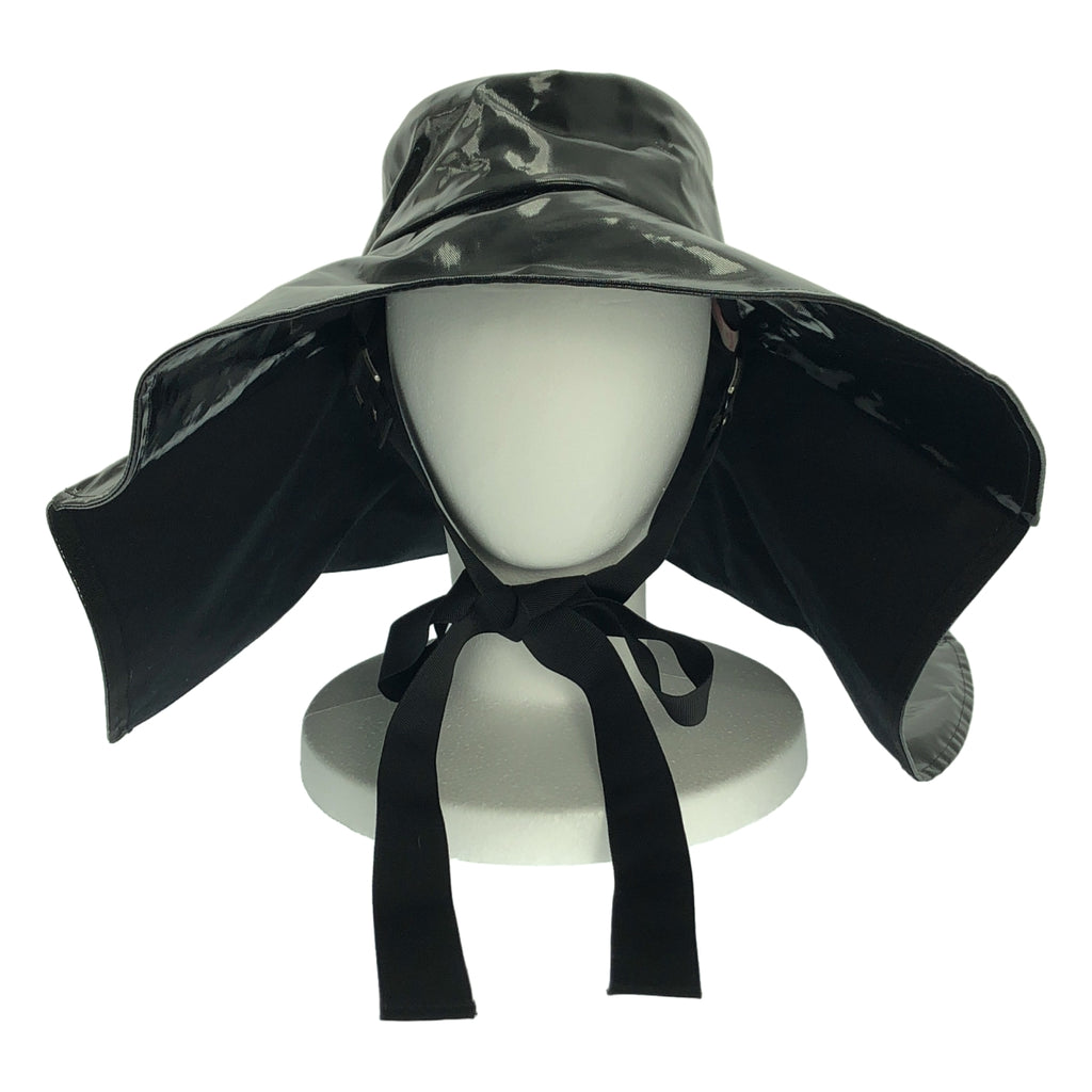 FETICO / フェティコ | FLARED FAUX-LEATHER HAT ハット |