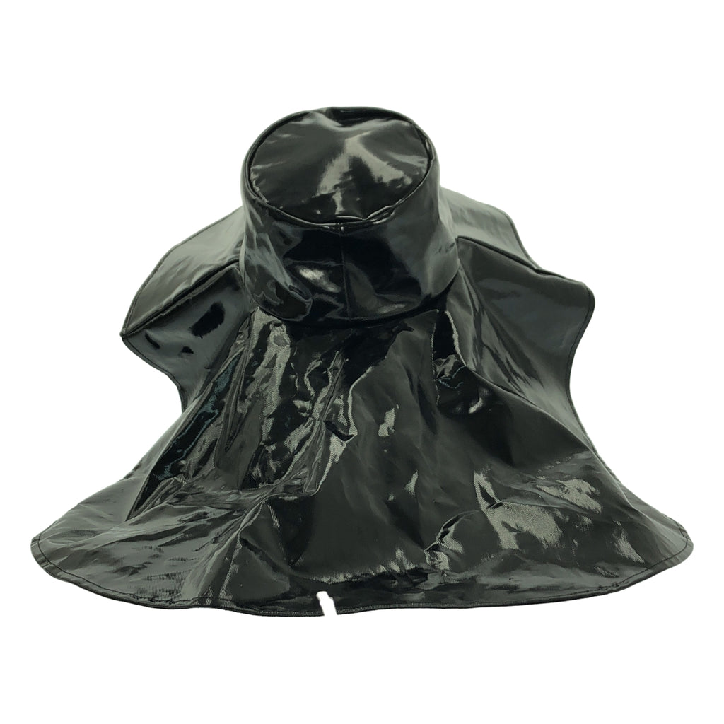 FETICO / フェティコ | FLARED FAUX-LEATHER HAT ハット |