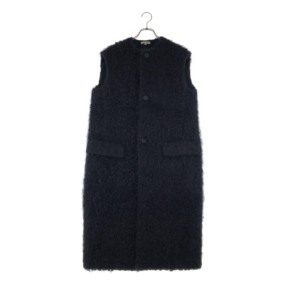 BLAMINK / ブラミンク | シャギー ロングベスト | 38 | レディース