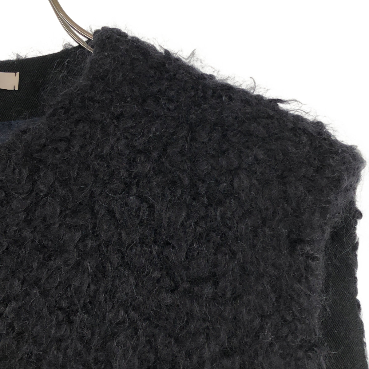 BLAMINK / ブラミンク | シャギー ロングベスト | 38 | レディース