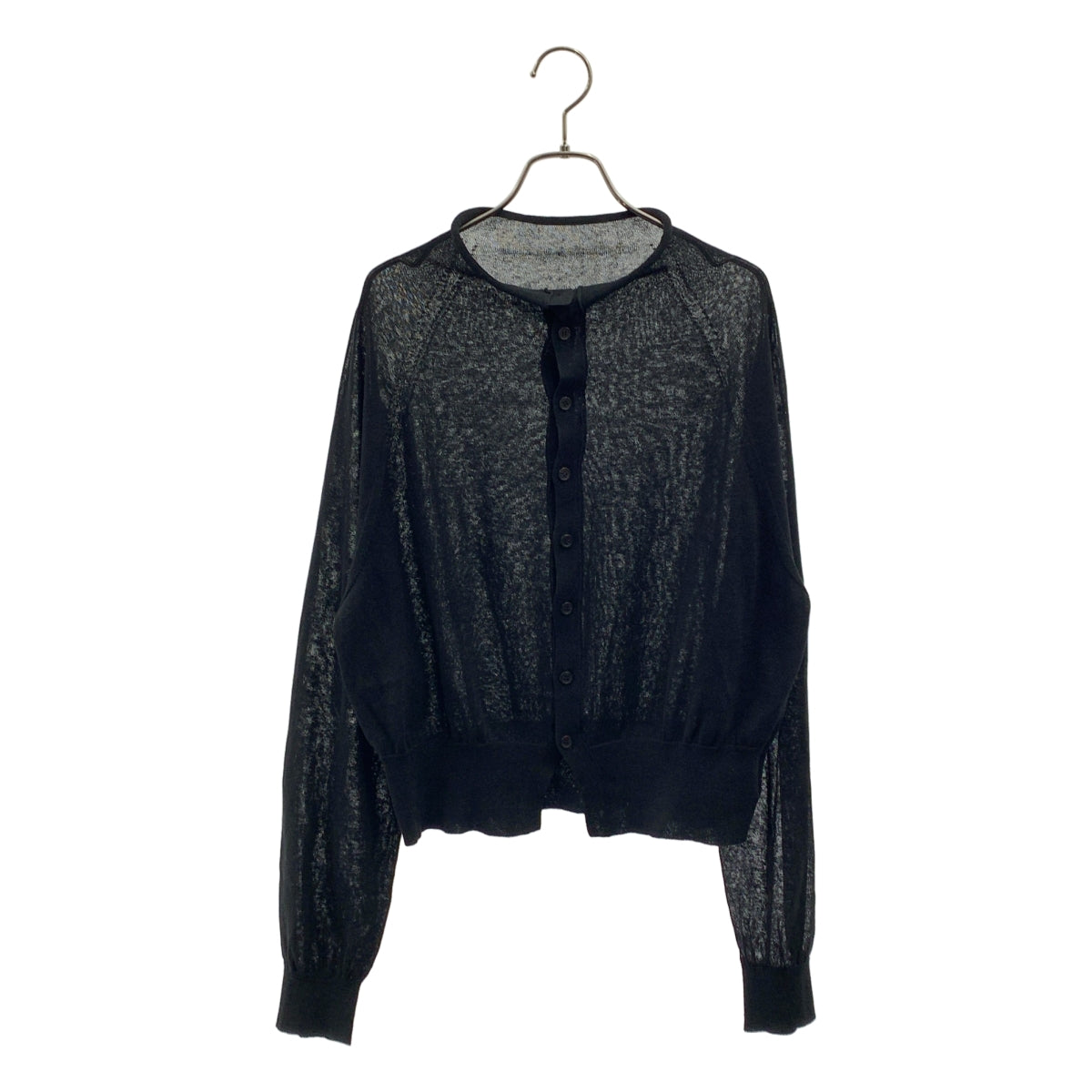 Y's / Y's Yohji Yamamoto | 2024 春夏系列 | 亞麻混紡高領針織開襟衫 | 2 碼 | 女款