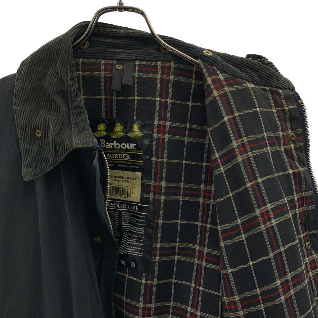 Barbour / 바부아 | 3 워런트 BORDER JACKET 테두리 오일 재킷 | C48 | 남성