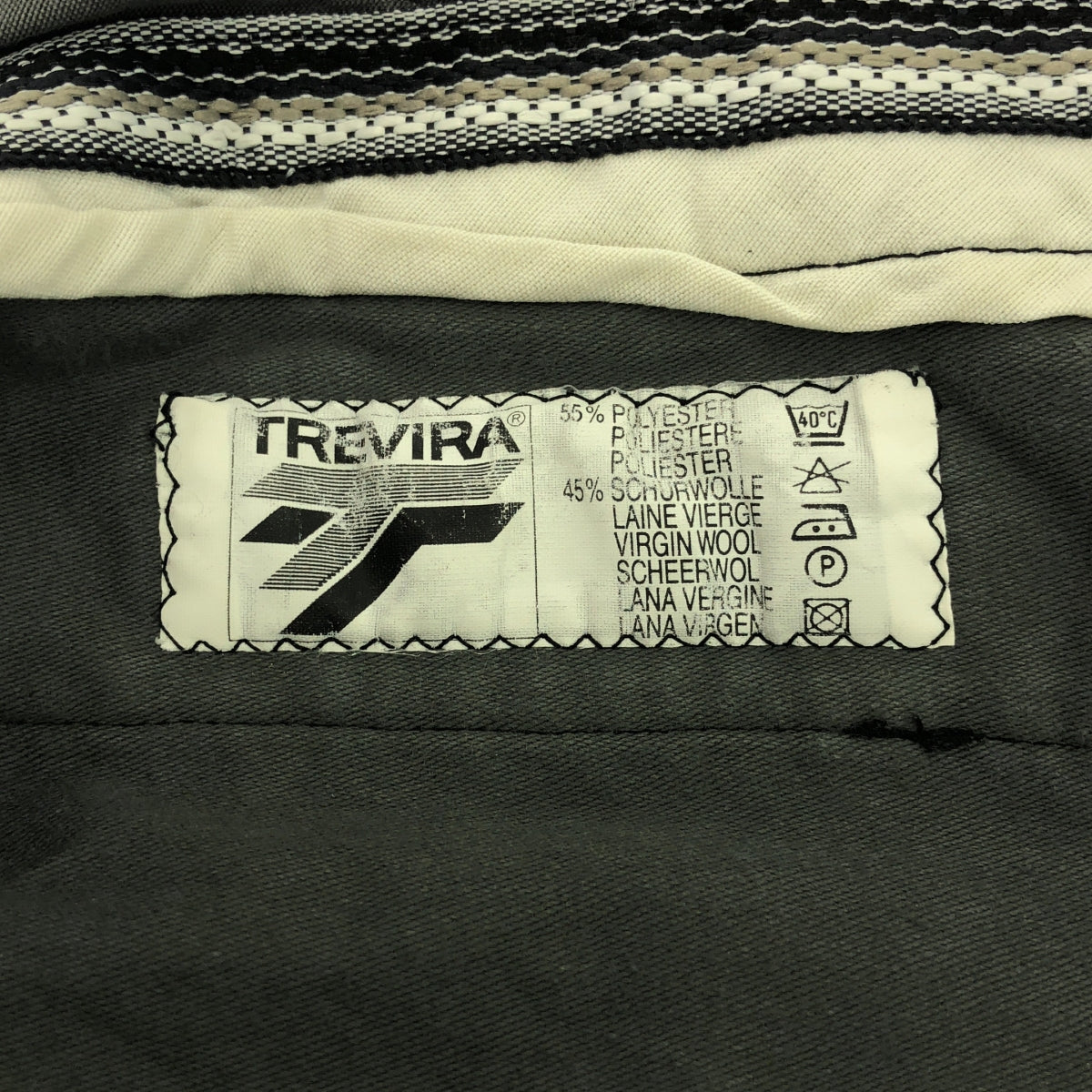 VINTAGE / ヴィンテージ古着 | 推定70-80s ヴィンテージ ストライプ ウール スラックス | マルチカラー | メンズ