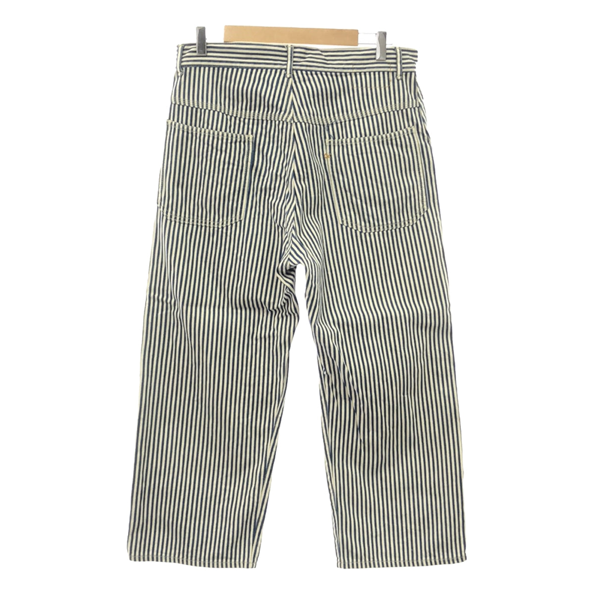 45r / Forty-Five R | Hickory Wheat Denim 908 Painter Pants | 32 | White / Indigo | Women's