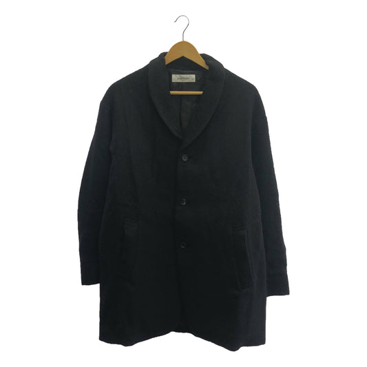 【新品】  prasthana / プラスターナ | circular coat | L | ブラック | メンズ